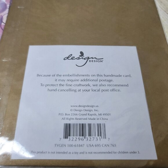 6 Design Thank You Greeting Cards w/Envelopes New Sealed - Picture 8 of 10